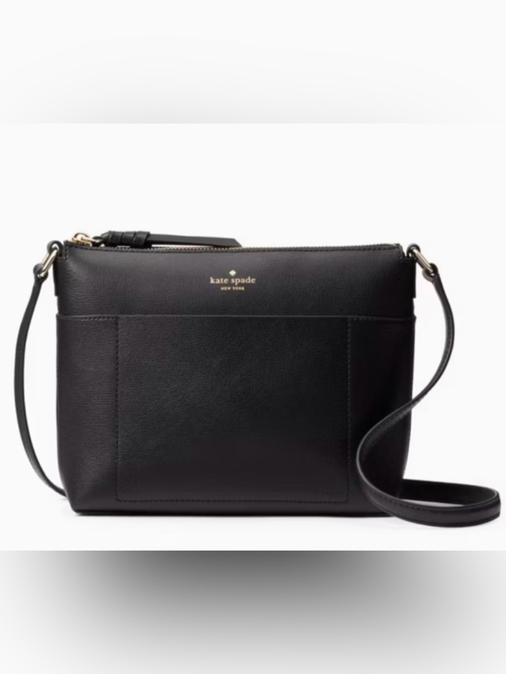 Kate Spade NY Holiday Lane Evie Black Crossbody Bag Like New MSRP $228